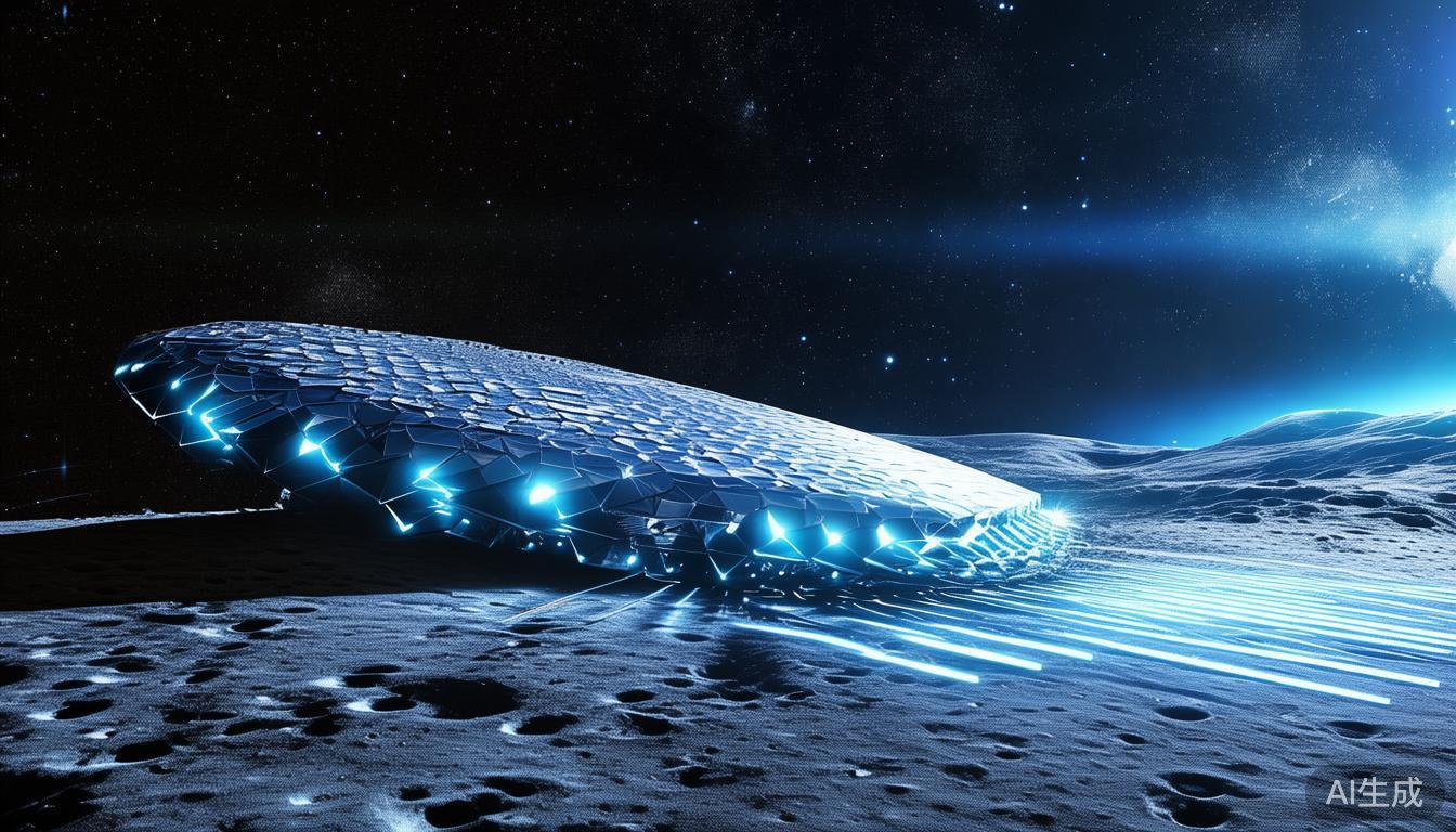 一个开源的240天线阵列用于将信号反射到月球上